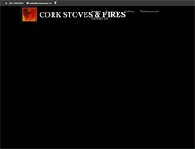 Tablet Screenshot of corkstoves.com